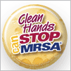 Clean Hands Can Stop MRSA Button